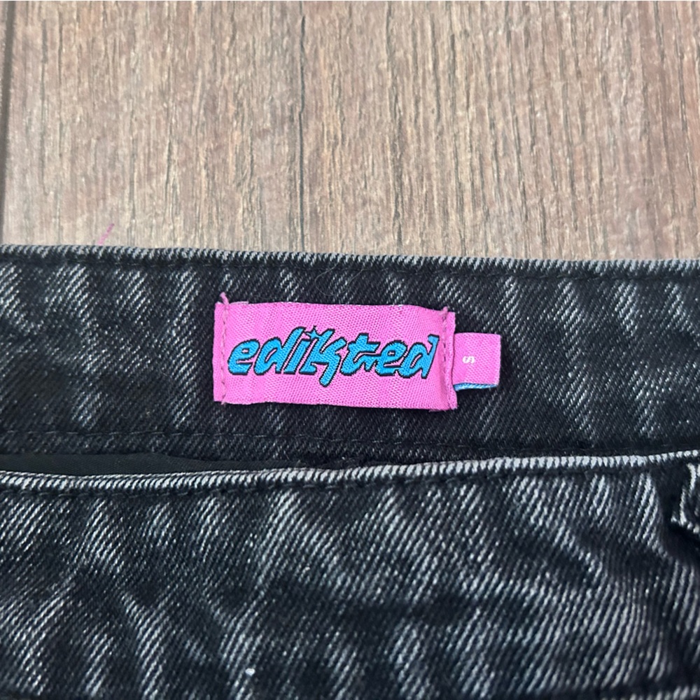 Edikted Black Mini Skirt